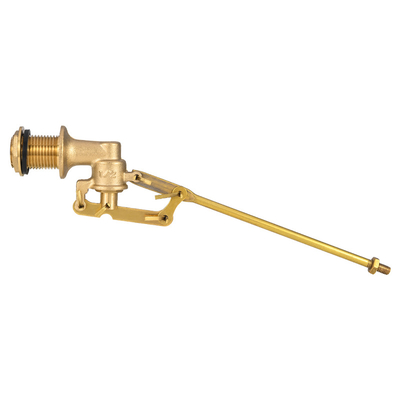 General Brass Original Color Forged Male Thread Water Tank Floating Ball Valve
